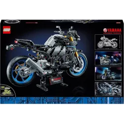 Verso de la boite LEGO Technic 42159 illustrant l echelle 1 5 et le code barre EAN 5702017424798