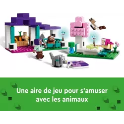 Minifigure officielle Efe prenant soin des bebes animaux LEGO 21253