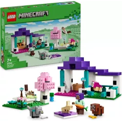 Boite officielle du set LEGO Minecraft 21253 Le sanctuaire animalier 206 pieces neuf scelle