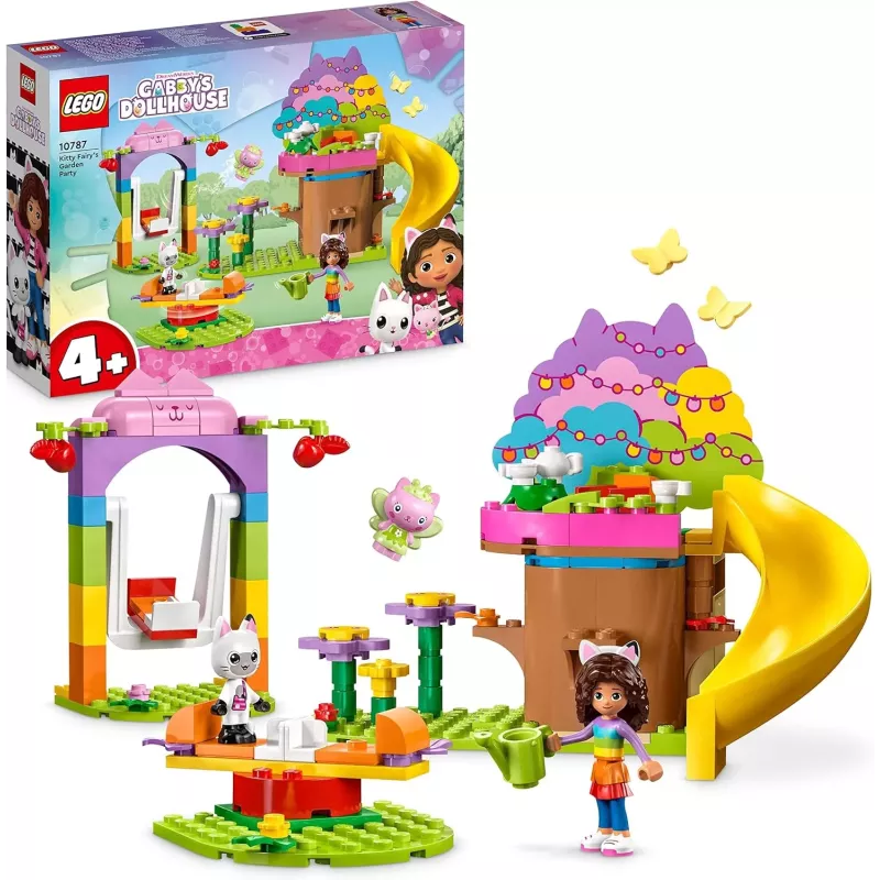 Boite officielle du set LEGO Gabby et la maison magique 10787 La Fete au Jardin de Fee Minette neuf scelle