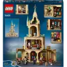 Verso de la boite LEGO 76402 illustrant les fonctionnalites et le code barre EAN 5702017153438