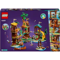 Verso de la boite LEGO Friends 42631 illustrant les fonctionnalites et le code barre EAN 5702017588827