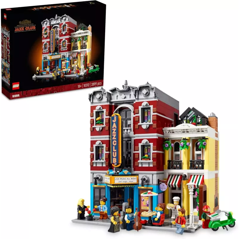 Boite officielle du set LEGO Icons 10312 Le Club de Jazz 10312 neuf scelle