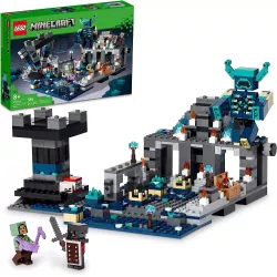 Boite officielle du set LEGO Minecraft 21246 La Bataille des Abimes neuf scelle