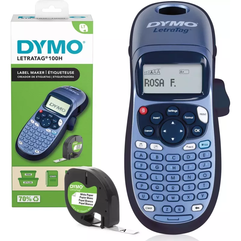 Boite officielle du set DYMO LetraTag LT-100H S0883980 neuf scelle