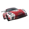 Vue dynamique trois quarts de la Porsche 911 GT3 Cup Salzburg en puzzle 3D Ravensburger