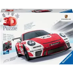 Boite officielle du set Puzzle 3D Ravensburger Porsche 911 GT3 Cup Salzburg 11558 neuf scelle