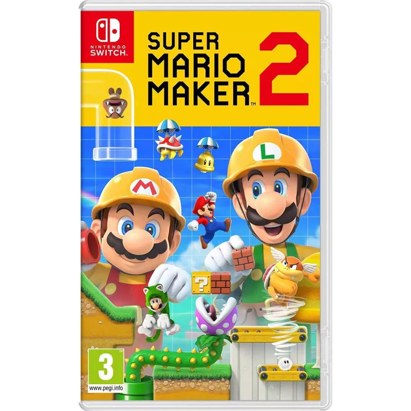 Boite officielle du set Super Mario Maker 2 neuf scelle