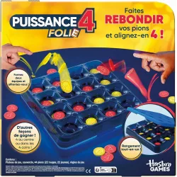 Boite officielle du jeu Puissance 4 Folie Hasbro Games 5010996349033 neuf scelle