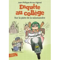 Enquête au collège, Tome 4 : Sur la piste de la salamandre - Jean-Philippe Arrou-Vignod