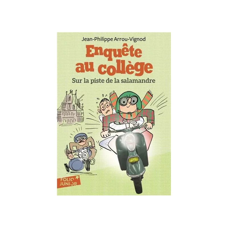 Enquête au collège, Tome 4 : Sur la piste de la salamandre - Jean-Philippe Arrou-Vignod