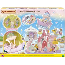 Boite officielle du coffret Sylvanian Families 5701 Le Chateau des Sirenes neuf scelle