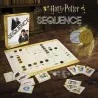 Vue d ensemble du plateau de jeu Sequence Harry Potter avec ses jetons et ses cartes illustrees