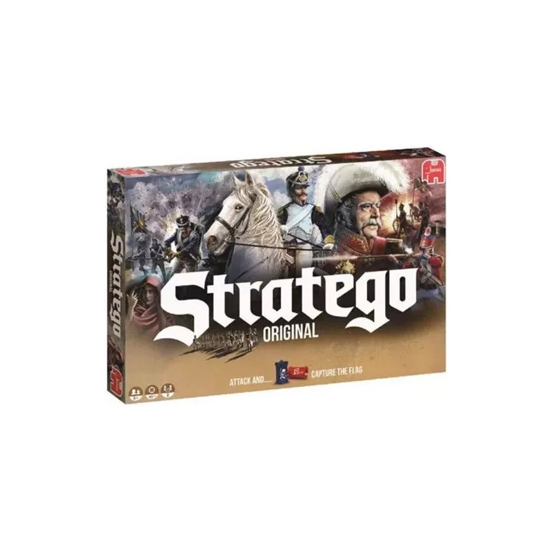 Boite officielle du jeu de societe Stratego Original Jumbo 8710126194966 neuf scelle