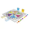 Vue d ensemble du plateau circulaire et des cartes du jeu Trivial Pursuit Edition Famille