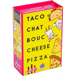 Boite officielle du jeu de cartes Taco Chat Bouc Cheese Pizza Blue Orange 3664824001000 neuf scelle