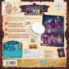 Verso de la boite du jeu Mysterium Kids Le Tresor du Capitaine Bouh illustrant les regles et le code barre EAN