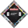 Vue d ensemble du plateau de jeu Monopoly James Bond 007 avec les cartes et les billets personnalises