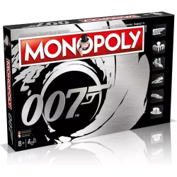 Boite officielle du jeu de societe Monopoly Edition James Bond 007 Winning Moves 3700126909429 neuf scelle