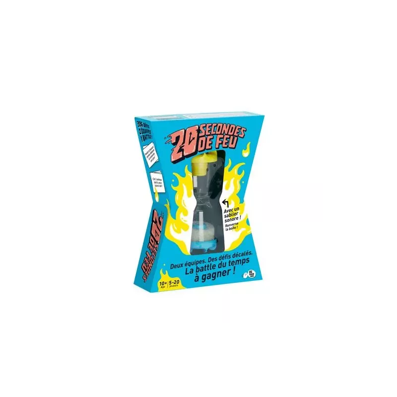 Boite officielle du jeu d ambiance 20 Secondes de Feu Big Potato Games 5060579760809 neuf scelle