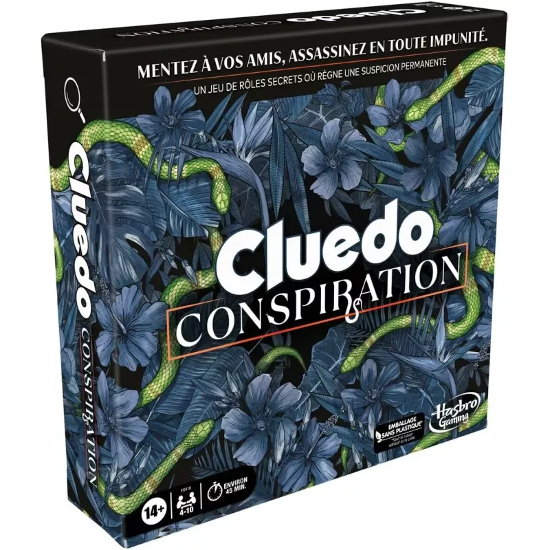 Boite officielle du jeu de societe Cluedo Conspiration Hasbro 5010996163479 neuf scelle