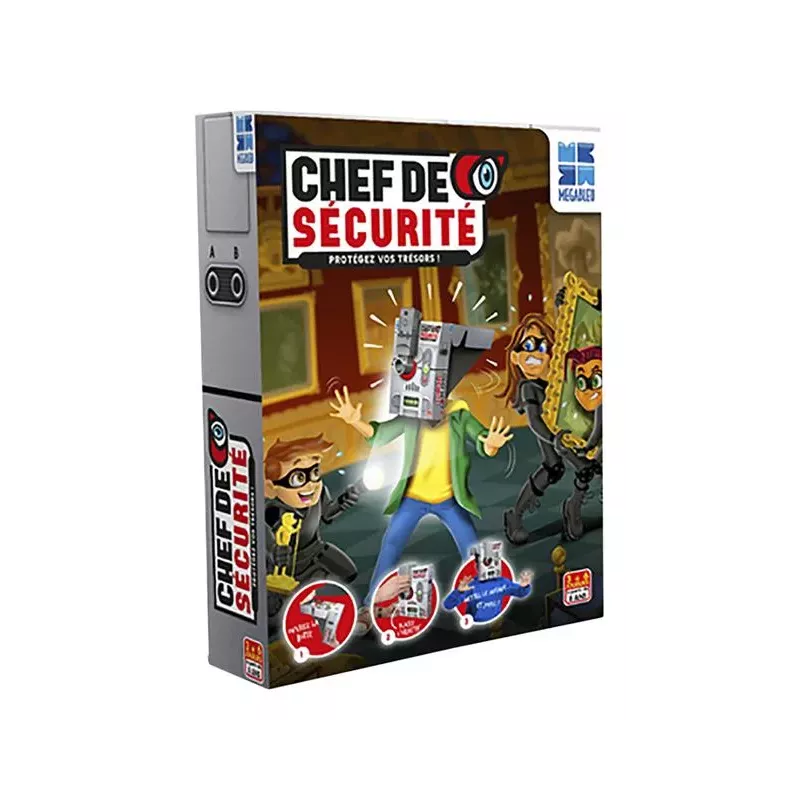 Boite officielle du jeu de societe Chef de Securite Gigamic 3760046783325 neuf scelle