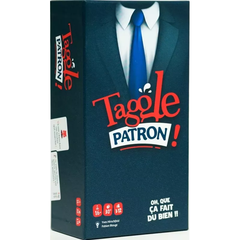 Boite officielle du jeu de societe Taggle Patron Le Droit de Perdre 3760285110159 neuf scelle