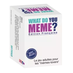 Boite officielle du jeu de societe pour adultes What Do You Meme 3760046781239 neuf scelle