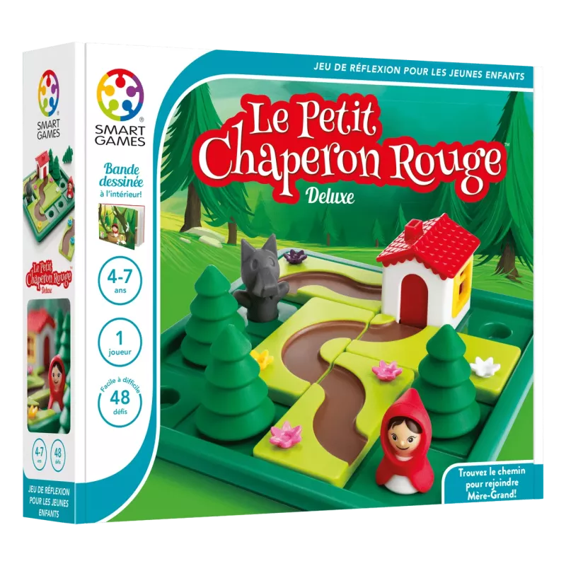 Boite officielle du jeu de logique Le Petit Chaperon Rouge Deluxe SmartGames 5414301518396 neuf scelle