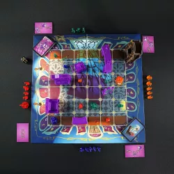 plateau 3D du jeu Pas VU Pas Pris