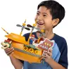 Figurine de Mario affrontant le Bateau Volant de Bowser Jakks Pacific en situation de jeu